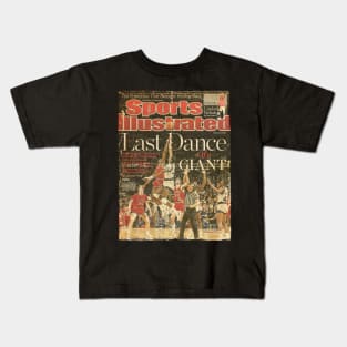 COVER SPORT - SPORT ILLUSTRATED - LAST DANCE Kids T-Shirt